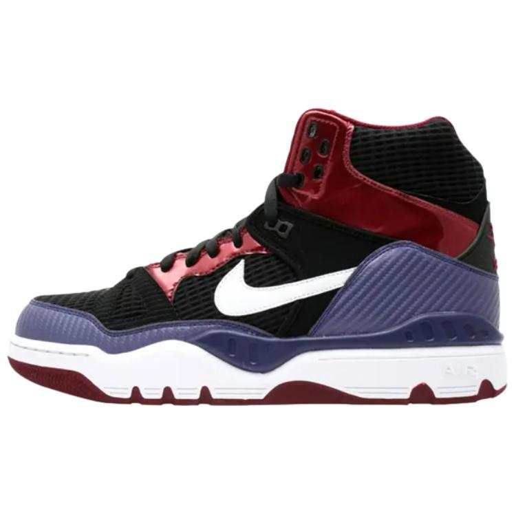 Nike Nike Air Force 3 High top Basketball Shoes Men's Black Red