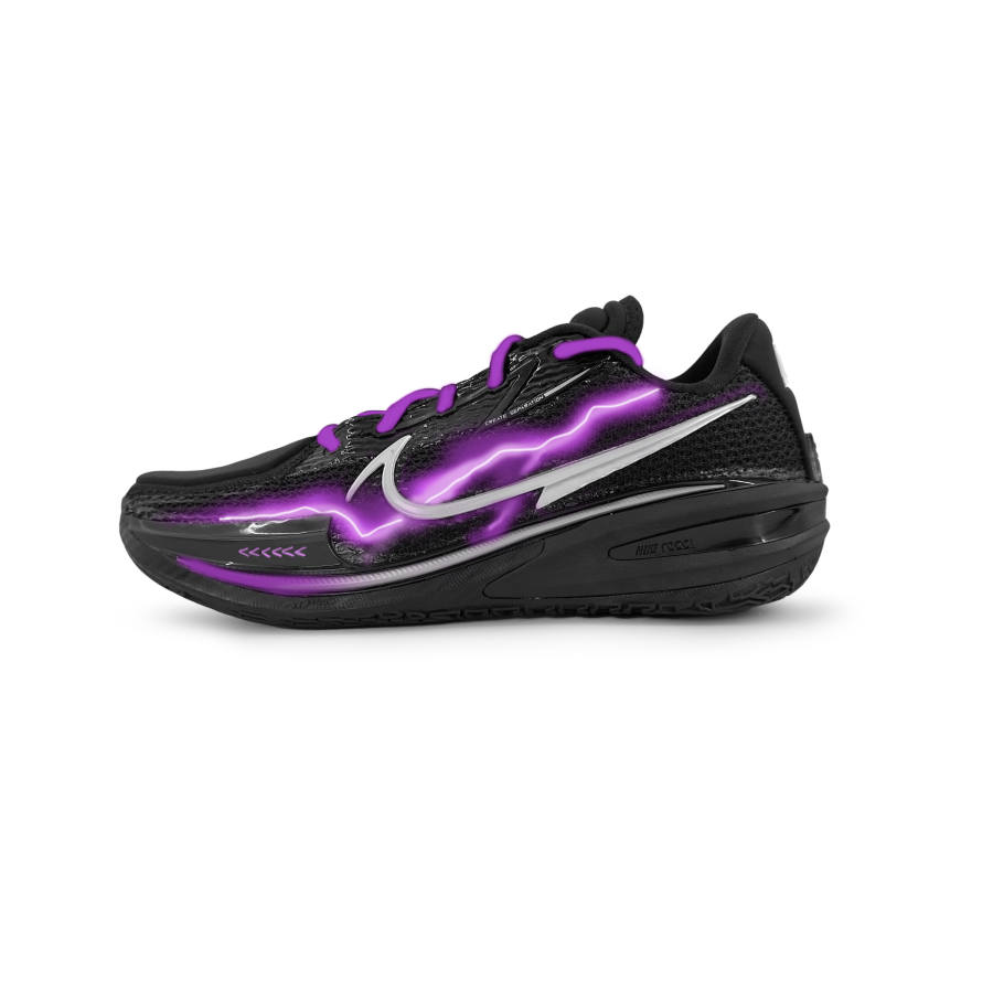 Nike Nike Air Zoom G.T. Cut 1 EP Purple Lightning Classic And Versatile Abrasion Resistant Low top Basketball Shoes Unisex