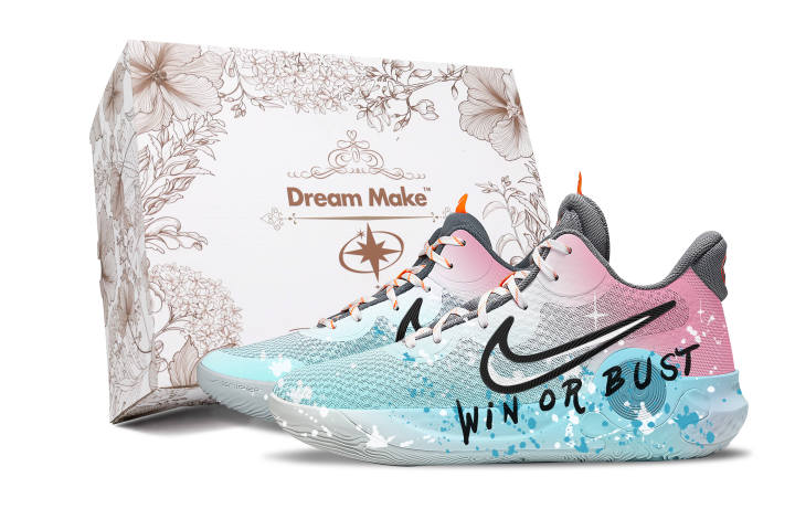 Nike Nike KD Trey 5 IX Observer White Box Slip Resistant Abrasion Resistant Mid top Basketball Shoes Unisex Blue
