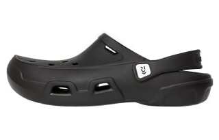DAIWA Fishing Deck Sandal Slippers Outdoor Clogs Unisex Black