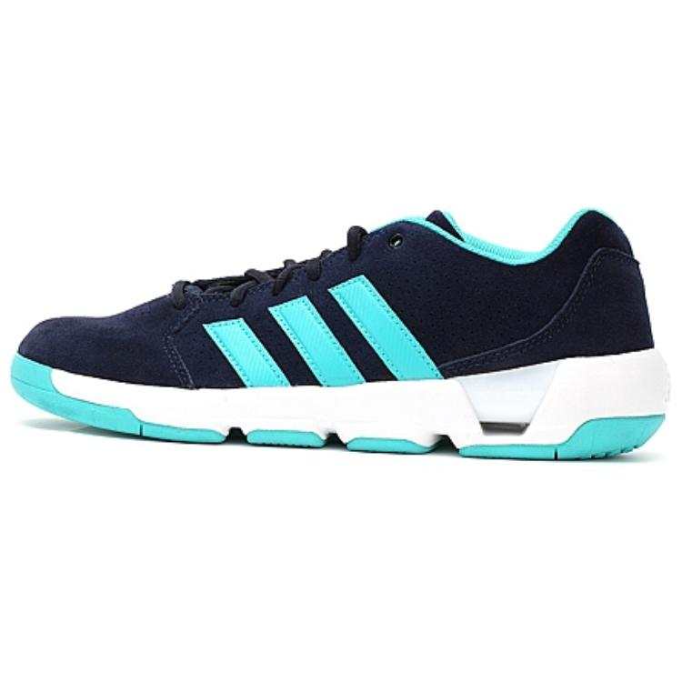 Adidas Adidas Cushioning, Wear Resistant Low top Basketball Shoes Men's Dark Blue