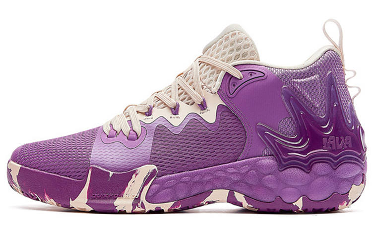 361° LAVA Fashion Cushioning Slip Resistant Abrasion Resistant Mid top Basketball Shoes Men's