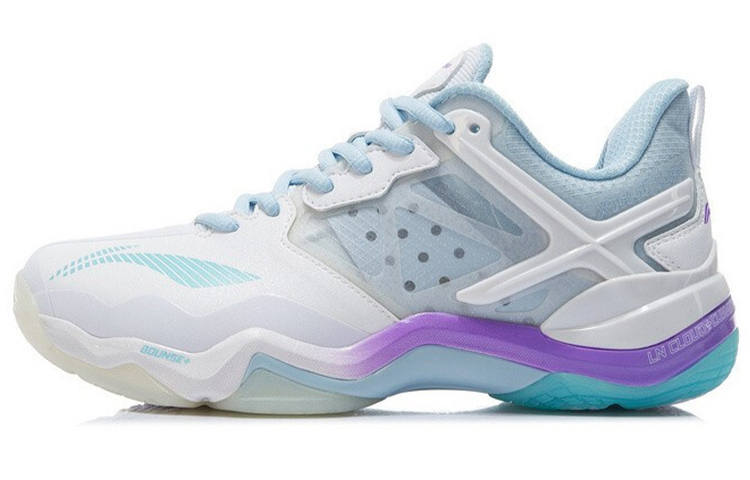 Li-Ning Li Ning Sonic Boom OP Synthetic Leather, TPU Comfortable Cushioning Slip Resistant Abrasion Resistant Support Low top