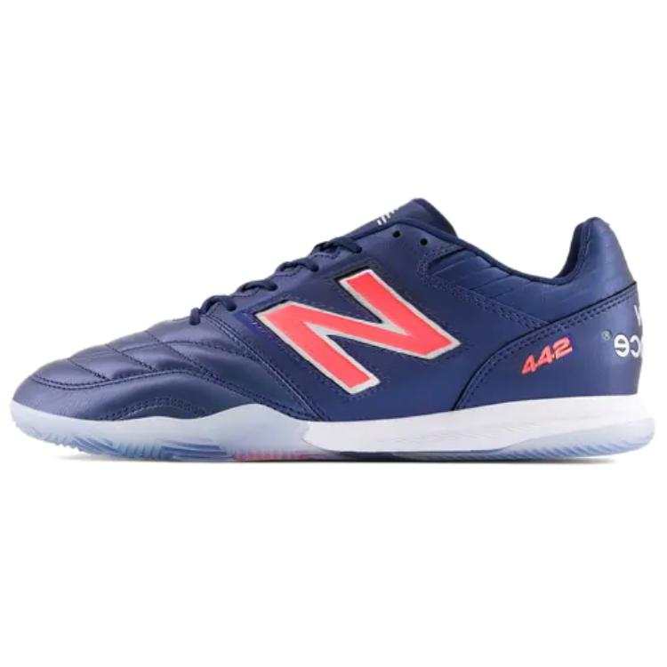 New Balance New Balance 442 V2 Pro Leather Comfortable And Lightweight Cushioning Slip Resistant Support Training Shoes Men's Blue