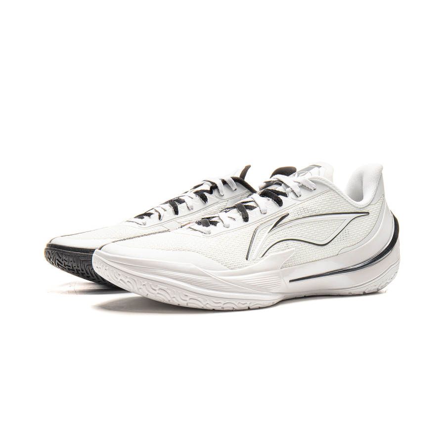 Li-Ning Li Ning Liren 5 V2 Basketball Shoes Men's Low Top White Black