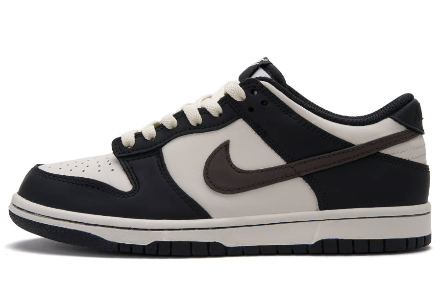Nike Nike Dunk Abrasion Resistant Abrasion Resistant Low top Vintage Basketball Shoes Unisex Black White