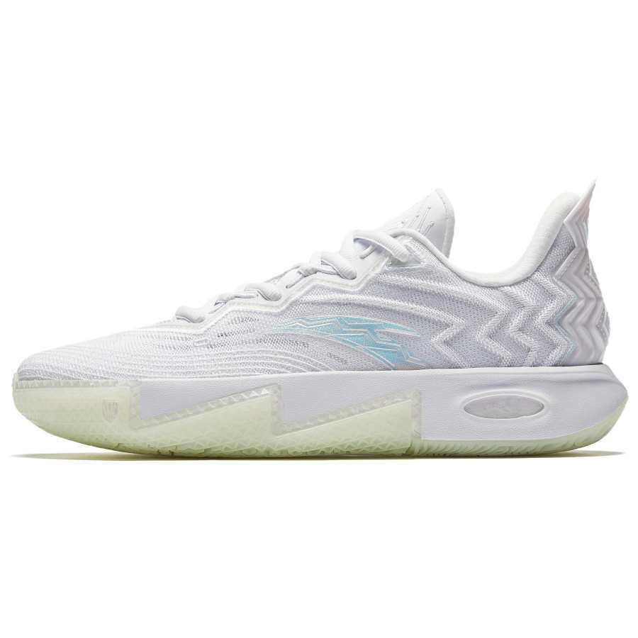 Anta KAI 2 Low top Midfoot Carbon Plate Basketball Shoes Men's White