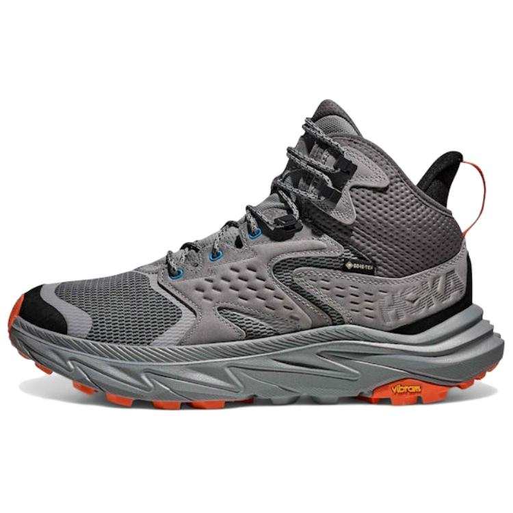 HOKA ONE ONE Anacapa 2 Mid top Hiking Shoes Men's Gray Black
