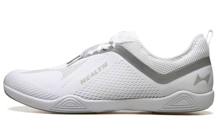 HEALTH 2266 Mesh Cushioning Slip Resistant Abrasion Resistant Low top Training Shoes Unisex Glacier White