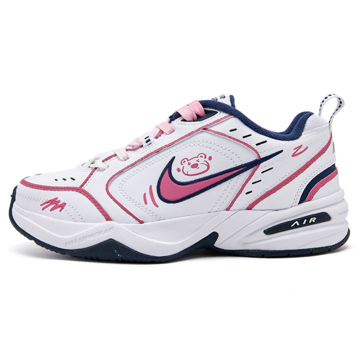 Nike Nike Air Monarch 4 Cute Bear Height Increasing Low top Chunky Sneakers Unisex New Year Red
