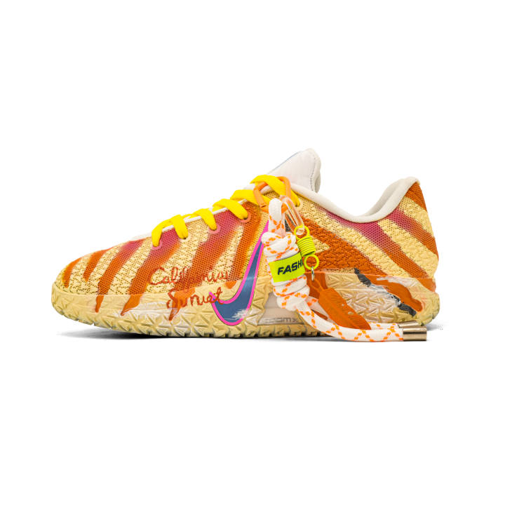 Nike Nike Ja Morant 3 Basketball Shoes Unisex Low Top Pink, Orange