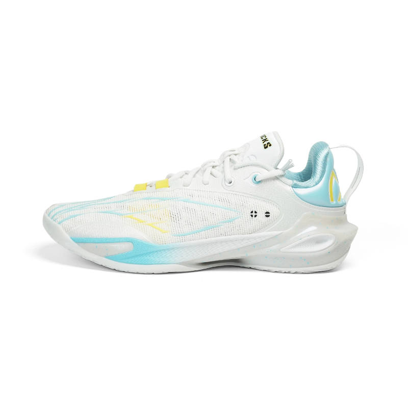 Li-Ning Li Ning Speed 11 Basketball Shoes Men's Low Top White Blue