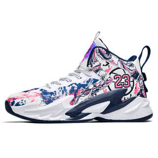 HEIWEILU Trendy Mesh High top Basketball Shoes Unisex