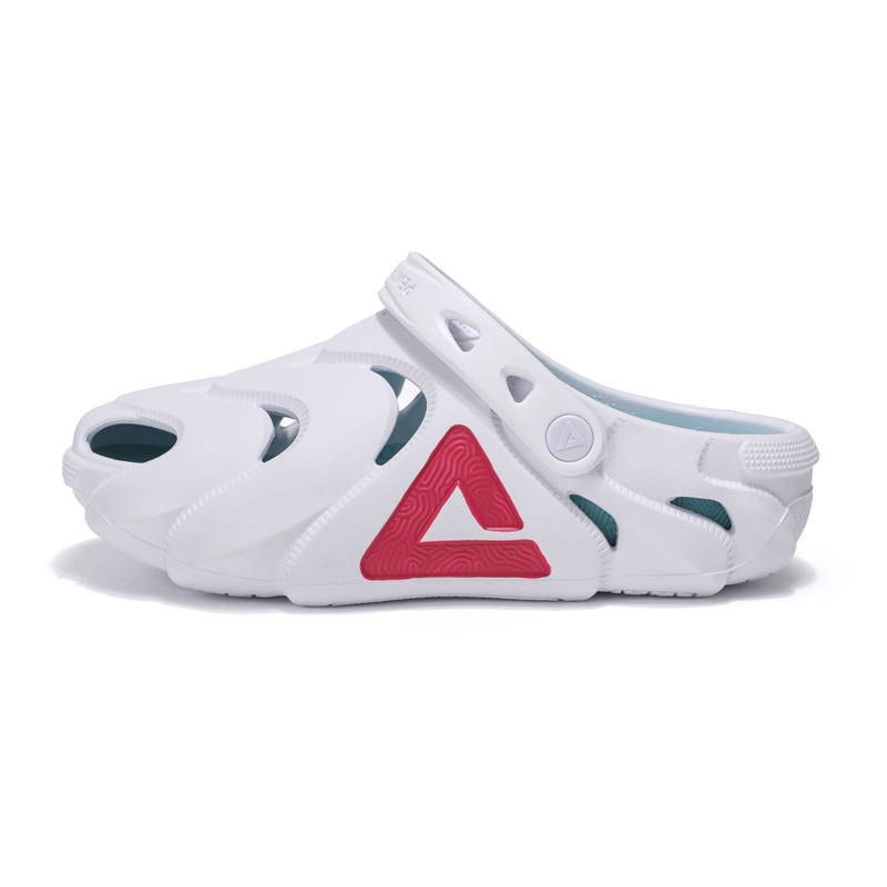 PEAK PEAK Taichi Clogs Men's White Red Green