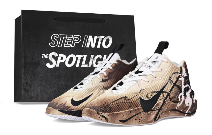 Nike Nike G.T. Jump Academy Cushioning, Wear Resistant High top Basketball Shoes Unisex Black Brown