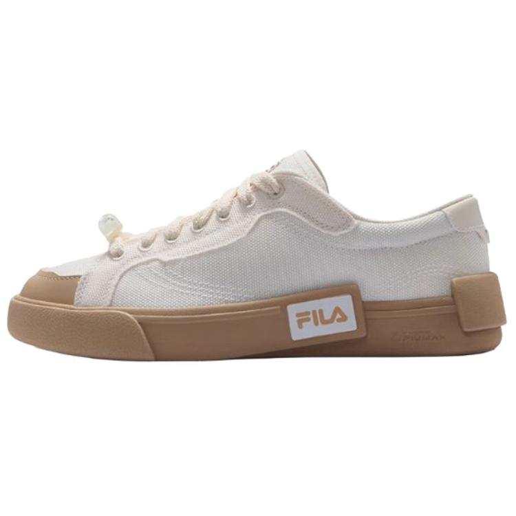 FILA FUSION POP Low top Canvas Shoes Men's White