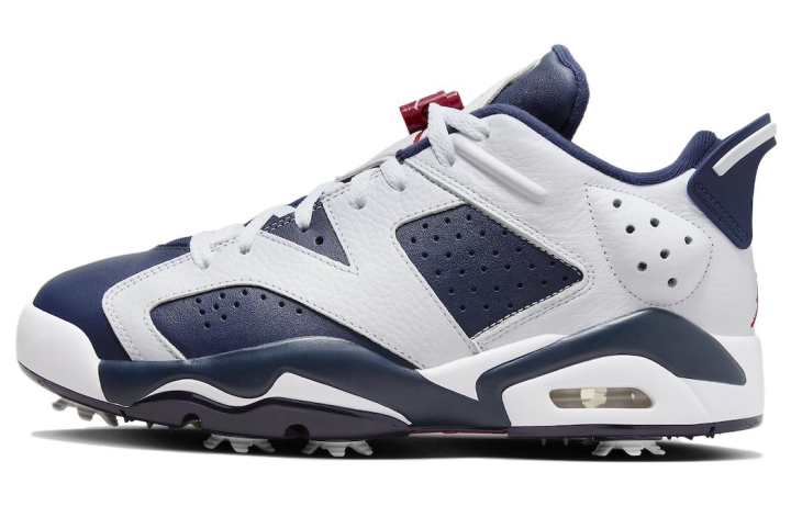 Jordan Jordan Air Jordan 6 Low Golf Retro Basketball Shoes Men's Mid Top Blue White