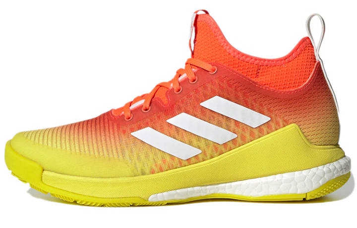 Adidas Adidas Wmns Crazyflight Mid 'Solar Red Acid Yellow' Women's