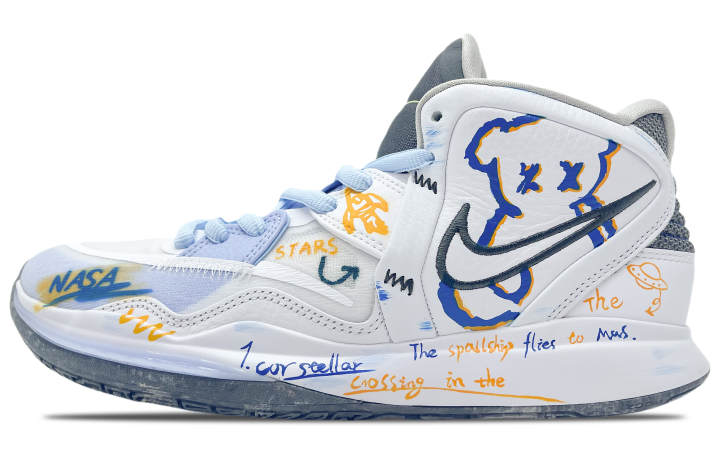 Nike Nike Kyrie 8 Infinity Basketball Shoes Unisex Mid Top Blue