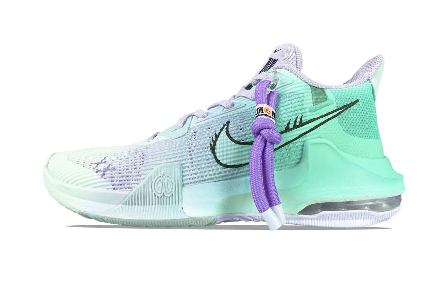 Nike Nike Air Max Impact 3 Abrasion Resistant Slip Resistant Low top Basketball Shoes Unisex Green