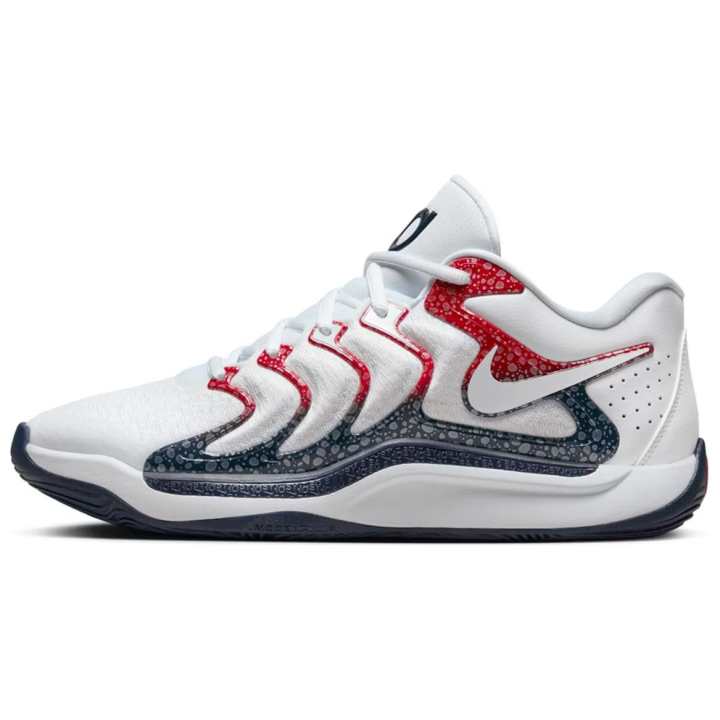 Nike Nike KD 17 Low top Basketball Shoes Men's White Asian Version