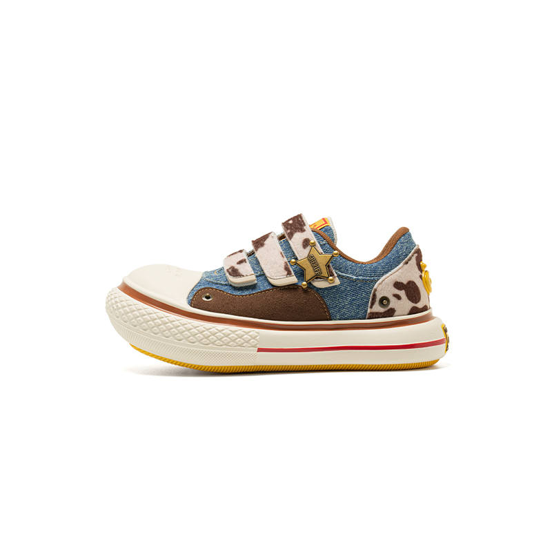 OLD ORDER Disney x OLD ORDER Slip Resistant Abrasion Resistant Low top Canvas Shoes Unisex Woody Blue Horsehair