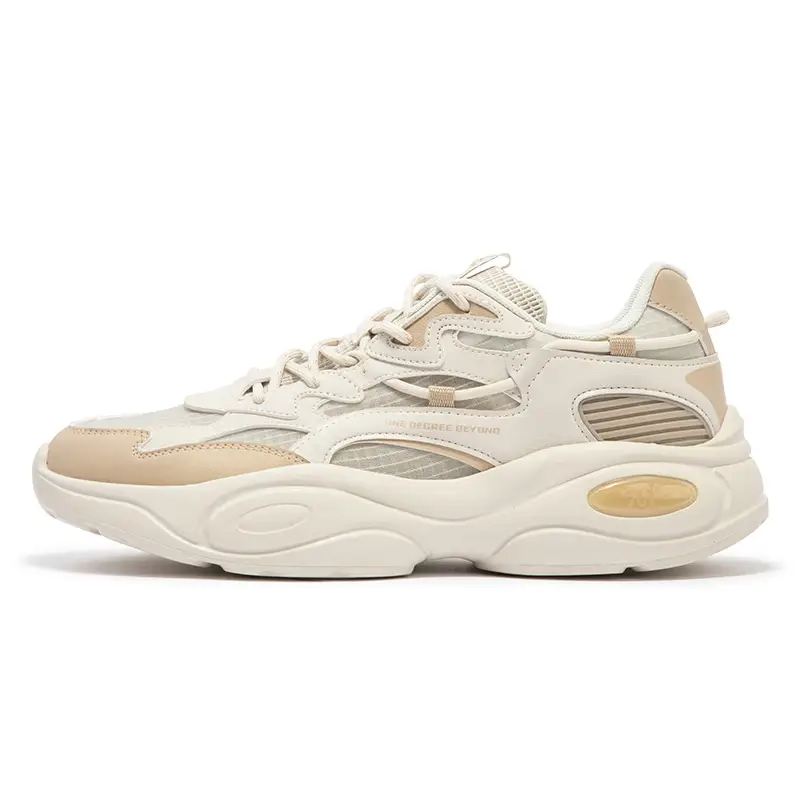 361° Surge 2.0 Cushioning Breathable Cushioning Breathable Low top Chunky Sneakers Men's Oat Milk