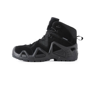JIHUA Cow Suede Mid top Mountaineering Shoes Unisex