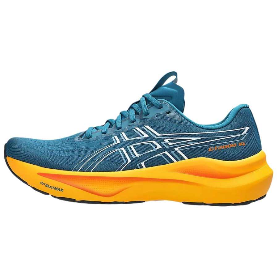 ASICS GT 2000 14 Running Shoes Men's Dark Blue Green