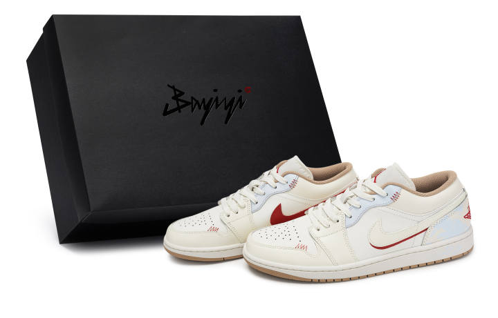 Jordan Jordan Air Jordan 1 811 Manufacturing, Fenghe Baize, Special Shoe Box Breathable Low top