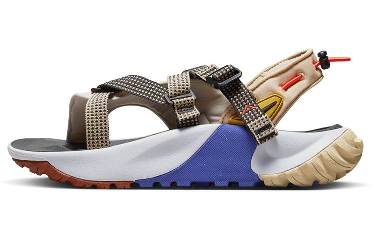 Nike Nike Oneonta Sandal Fabric Outdoor Sports Beach Sandals Women's Brown Blue