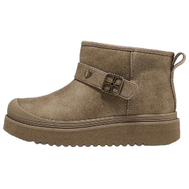 Skechers BOBS Thermal Comfortable Snow Boots Women's Brown