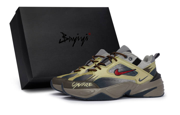 Nike Nike M2K 811 Manufacturing, Wilderness Ruins Abrasion Resistant Abrasion Resistant Low top Chunky Sneakers Unisex