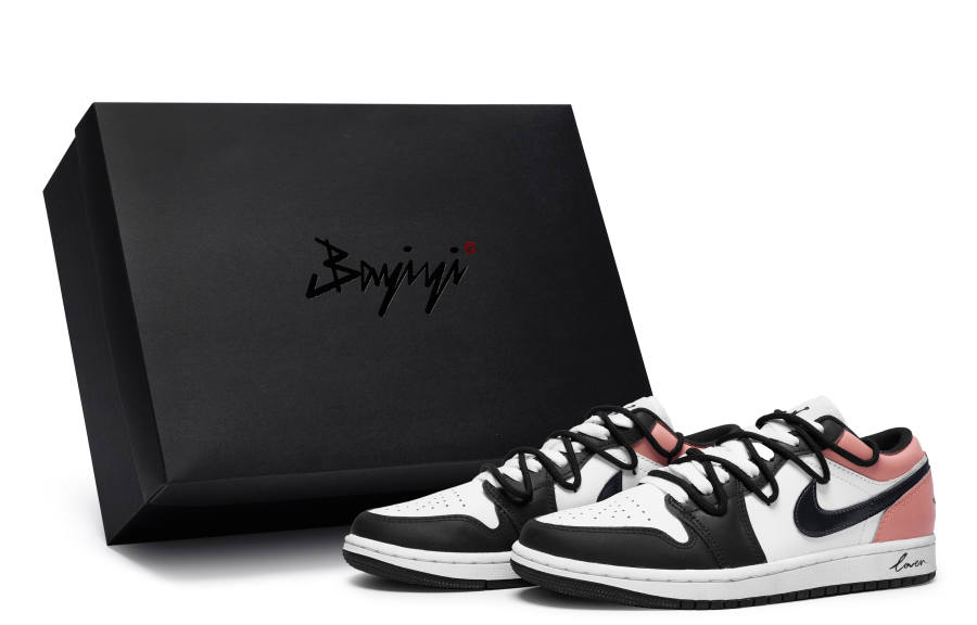 Jordan Jordan Air Jordan 1 Low 811 Manufacturing, Golden Age Red, Special Shoe Box Abrasion Resistant Slip Resistant