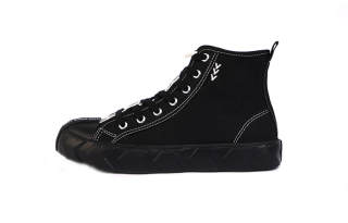ISTEP High top Canvas Shoes Men's Black