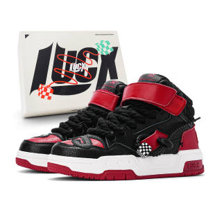 LUCX Lucky Shoes High top Vintage Basketball Shoes Unisex