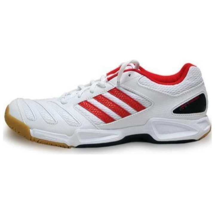 Adidas Adidas BT Feather Team Cushioning, Wear Resistant Low top Badminton Shoes Unisex Red White