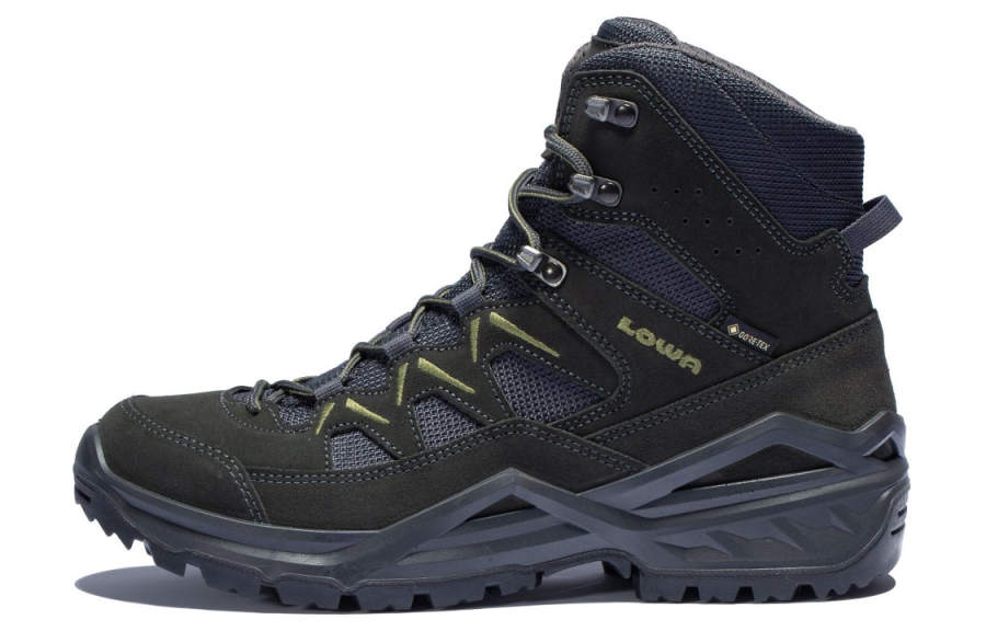 Lowa Mountaineering & Hiking Shoes Unisex High Top Smoke Gray