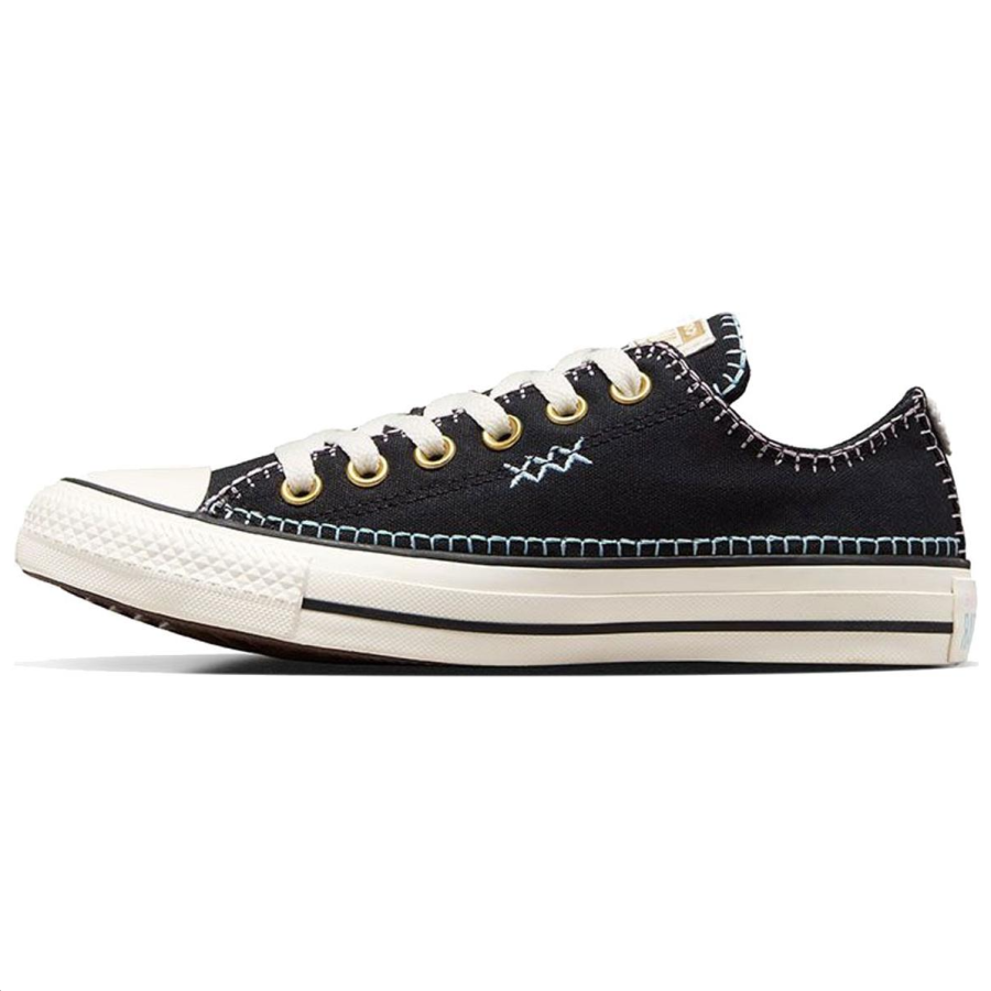 Converse Chuck Taylor All Star Comfortable Low top Canvas Shoes Women's Black White