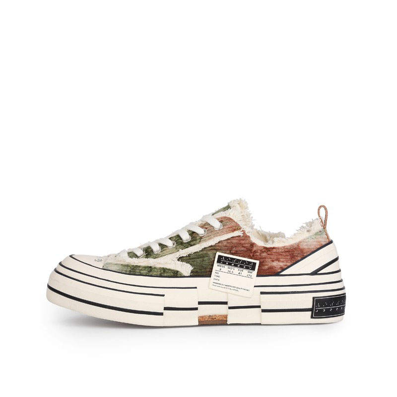 XVESSEL VESSEL Low top Canvas Shoes Unisex Brown