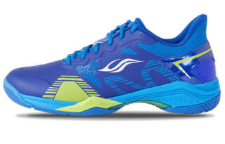 BONNY Cushioning Slip Resistant Low top Badminton Shoes Dark Blue