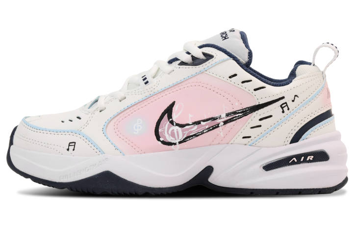 Nike Nike Air Monarch 4 Chunky Sneakers Unisex Pink White