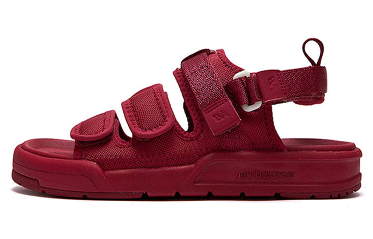 New Balance New Balance Stripes Casual Style Unisex Logo Sandals Red