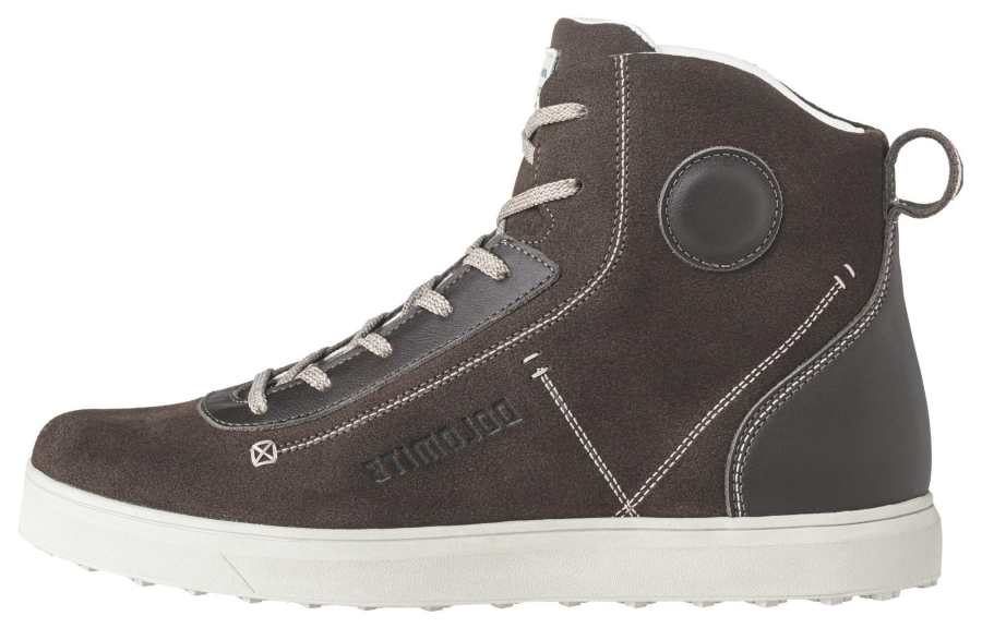 Dolomite Sorapis High Slip Resistant Abrasion Resistant Cushioning High top Canvas Shoes Unisex Earthy Brown