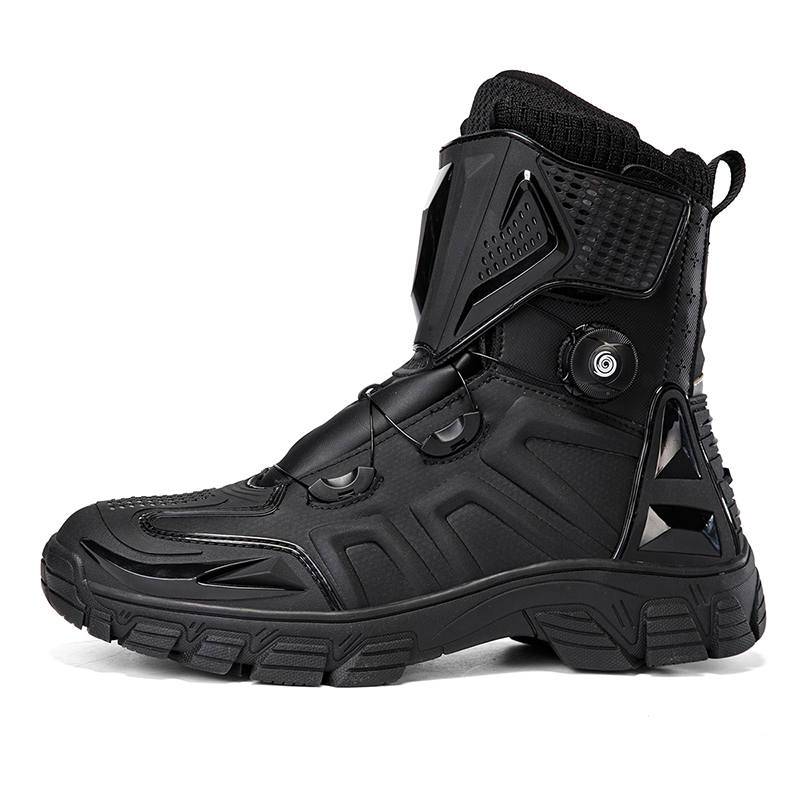 LOKWT Abrasion Resistant Waterproof Wear resistant And Waterproof High top Cycling Shoes Unisex