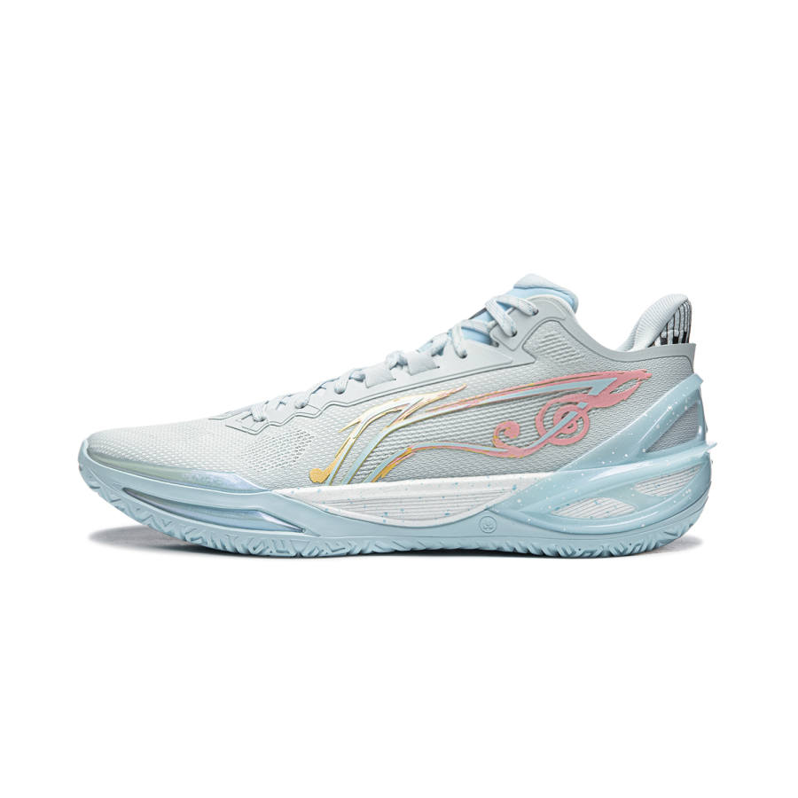 Li-Ning Li Ning Blade 6 Low top All around Basketball Shoes Men's Cloud Porcelain Blue