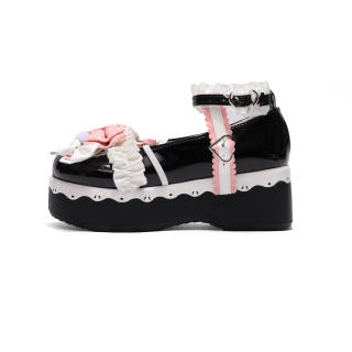 YANGNIANHUA Platform Mary Jane Shoes 5CM Women's