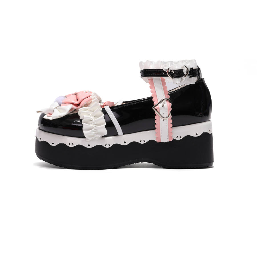 YANGNIANHUA Platform Mary Jane Shoes 5CM Women's