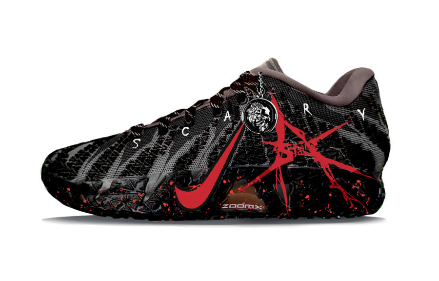 Nike Nike Ja Morant 3 War Machine Abrasion Resistant Abrasion Resistant Low top Basketball Shoes Men's Red Gray