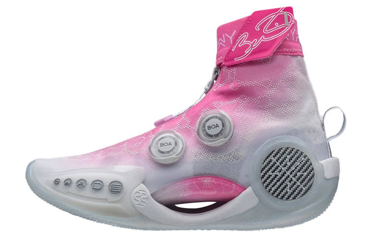 Li-Ning Li Ning WOW 9 Way Of Wade 9 Infinity Blossom Textile, Synthetic Leather, TPU